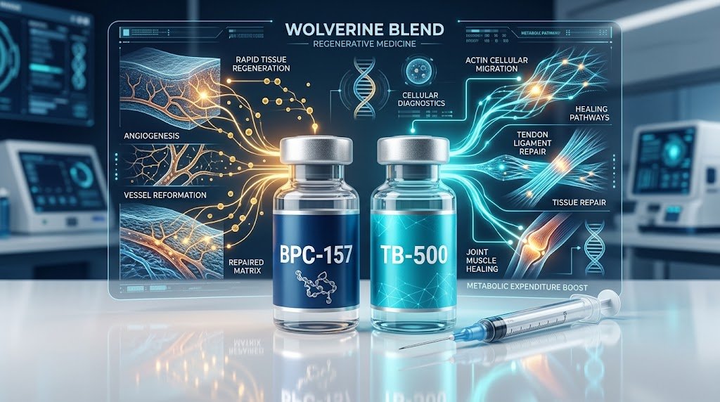 Wolverine Blend, designed in a high-tech laboratory aesthetic
