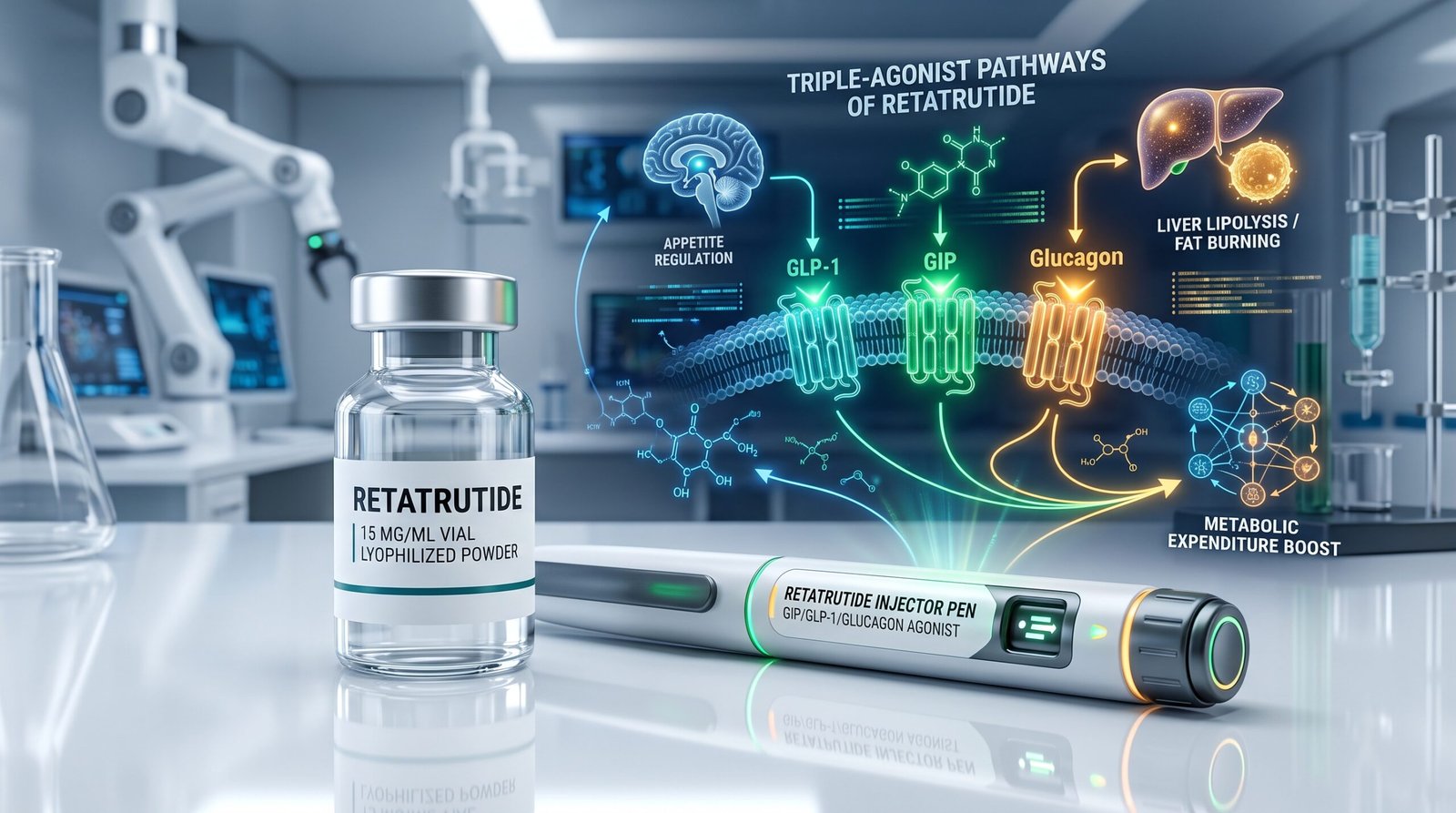 Retatrutide Guide: GIP/GLP-1/Glucagon