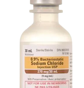 Sodium Chloride Saline Bacteriostatic water 0.9%