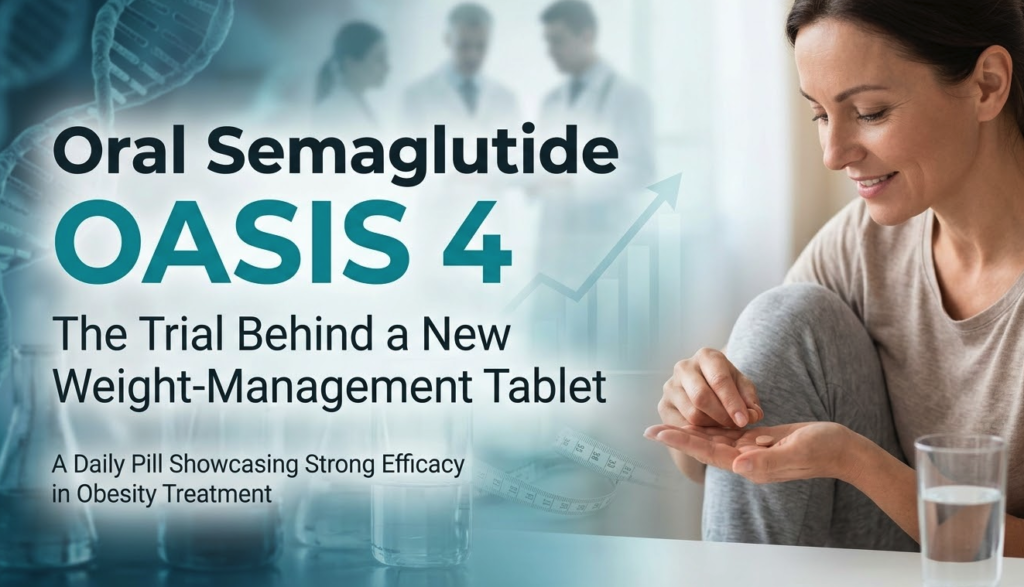 Oral Semaglutide OASIS 4: The Trial Behind a New Oral Semaglutide OASIS 4