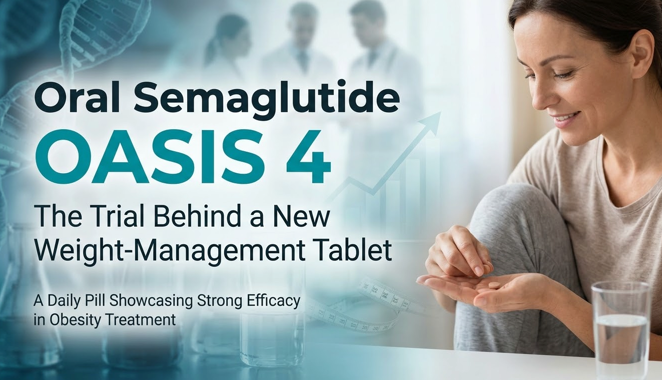 Oral Semaglutide OASIS 4: The Trial Behind a New Oral Semaglutide OASIS 4