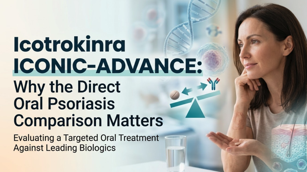 Icotrokinra cotrokinra ICONIC-ADVANCE: Why the Direct Oral Psoriasis Comparison Matters