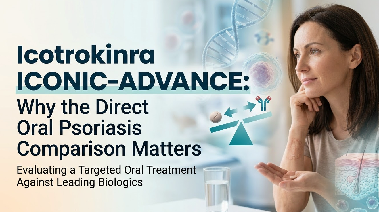 Icotrokinra cotrokinra ICONIC-ADVANCE: Why the Direct Oral Psoriasis Comparison Matters