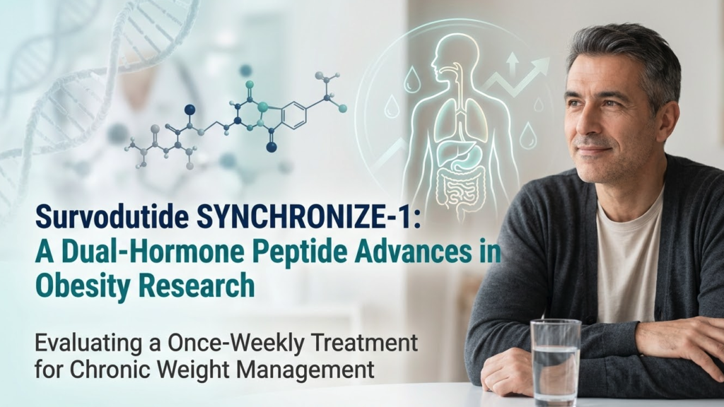 Survodutide SYNCHRONIZE-1: A Dual-Hormone Peptide Advances in Obesity Research